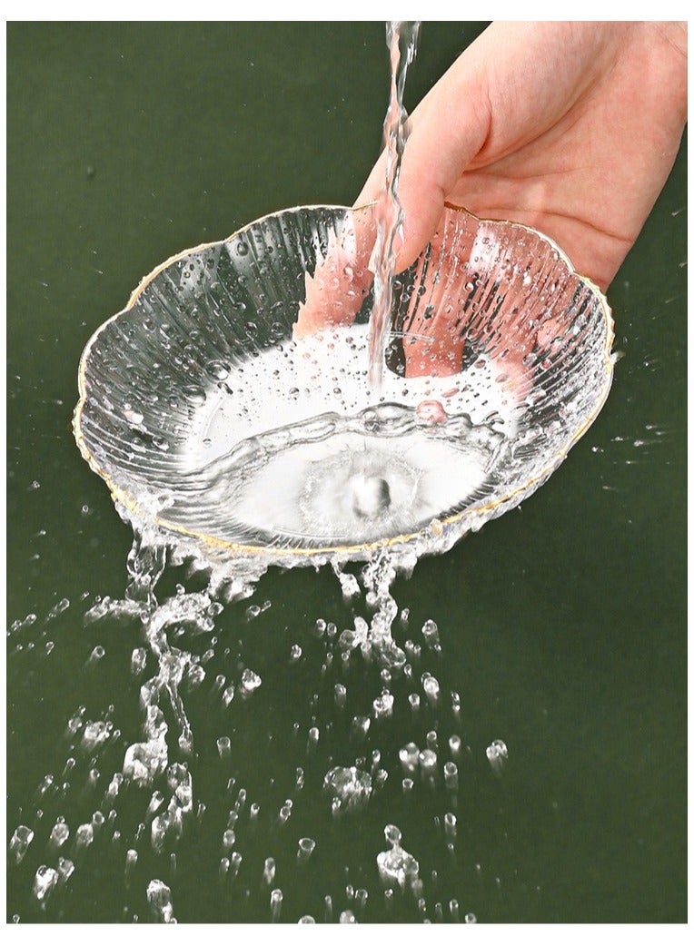 مجموعة من 8 قطع أطباق متعددة الأغراض للفواكه المجففة والمكسرات والفواكه والأطعمة وكأطباق للعظام وأطباق الحلوى - Image 5