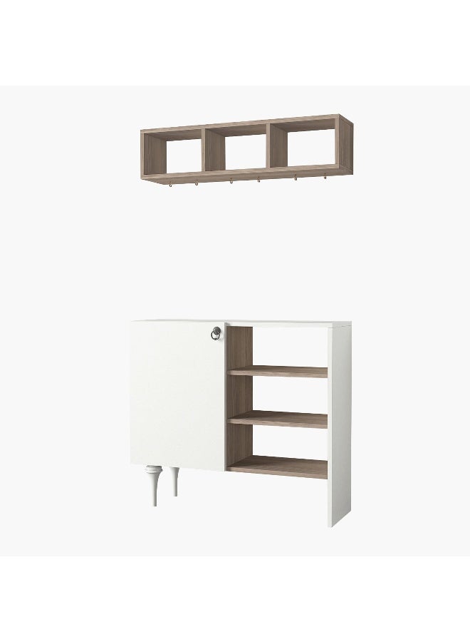 Home Box Modulix Imperio Coffee Cabinet with Shelves - Image 4