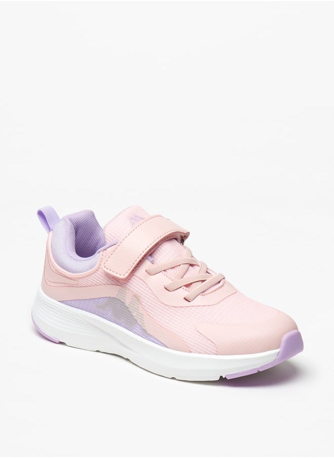 Kappa - Girls' Textured Sports Shoes with Hook and Loop Closure - Image 1