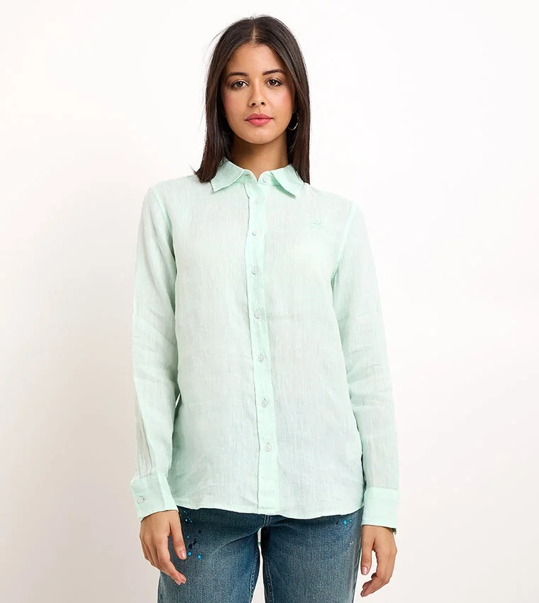 Long Sleeves Linen Shirt