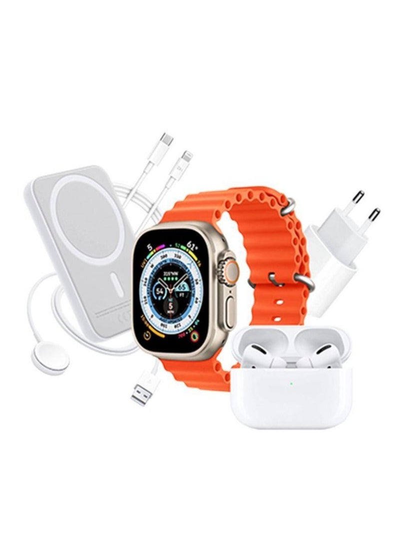 ELTRAZONE X8 8-in-1 Mobile Phone Accessories and Smartwatch Set – All-in-One Bundle for Ultimate Convenience and Style - Image 2
