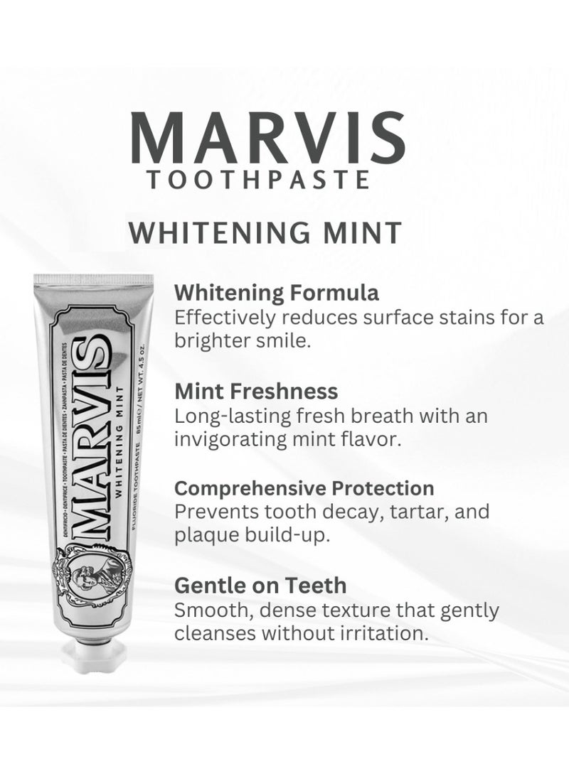 Marvis Whitening Mint Toothpaste - 25ml - Image 2