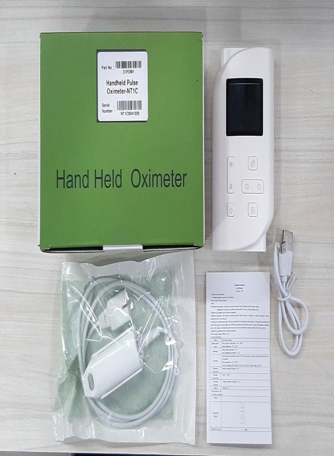VSUREMED Handheld Pulse Oximeter NT1C with Adult SPO2 Probe - Image 4