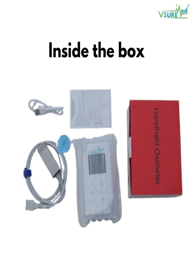 VSUREMED Handheld Pulse Oximeter NT1C with Adult SPO2 Probe - Image 5