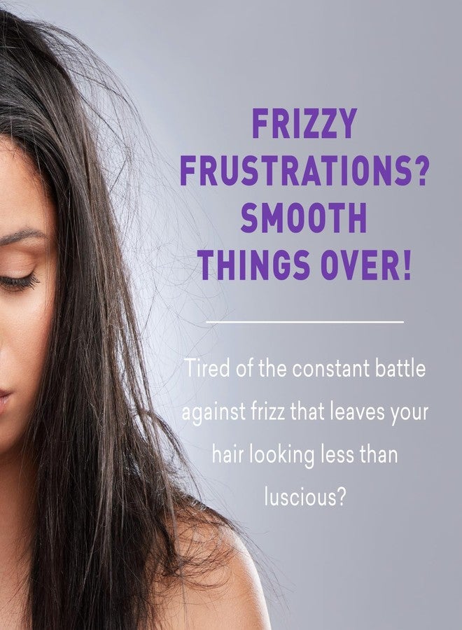 Just Nutritive Frizz Hair Lotion | Flyaway Taming Treatment | Anti-Frizz Natural Hair Lotion for Men and Woman | Styling and Softening Lotion 8 Fl Oz - Image 2