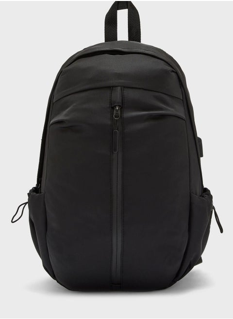 Waterproof Casual Backpack With Laptop Sleeve