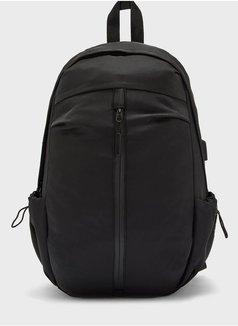 Waterproof Casual Backpack With Laptop Sleeve