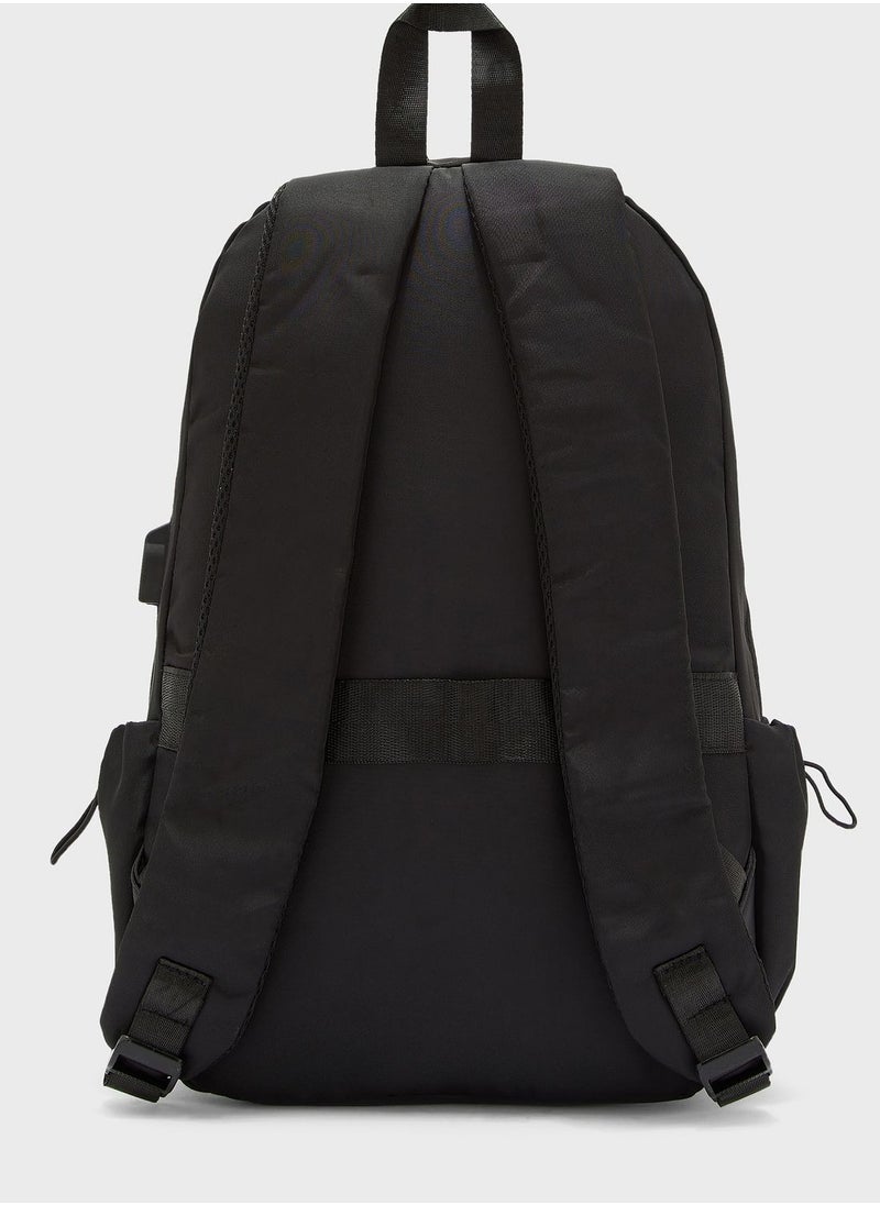 Waterproof Casual Backpack With Laptop Sleeve
