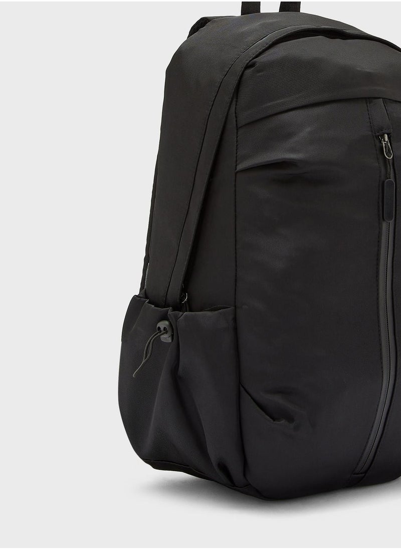 Waterproof Casual Backpack With Laptop Sleeve