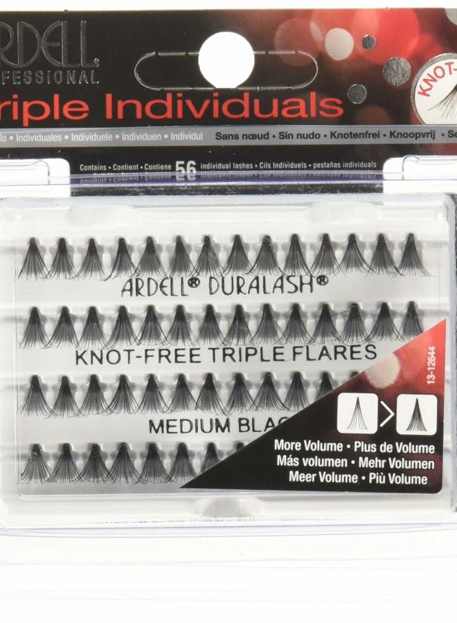 ARDELL Triple Individuals Knot-Free Medium Black