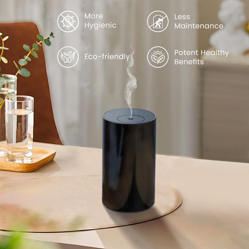 Cavir Water Free Essential Oil Diffuser - Mini Portable USB Rechargeable with Timer and Mist Levels - Image 5