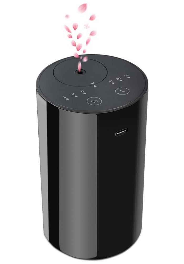 Cavir Water Free Essential Oil Diffuser - Mini Portable USB Rechargeable with Timer and Mist Levels - Image 1