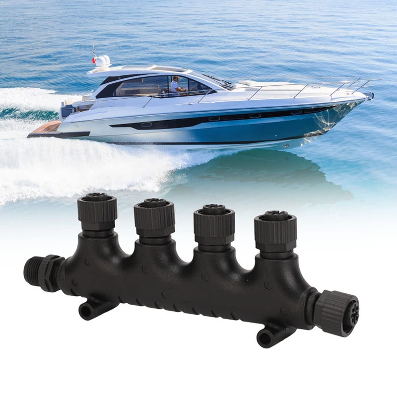 NMEA 2000 4 Port Tee Connector 5 Pin IP67 Waterproof For Marine Networks - Image 3
