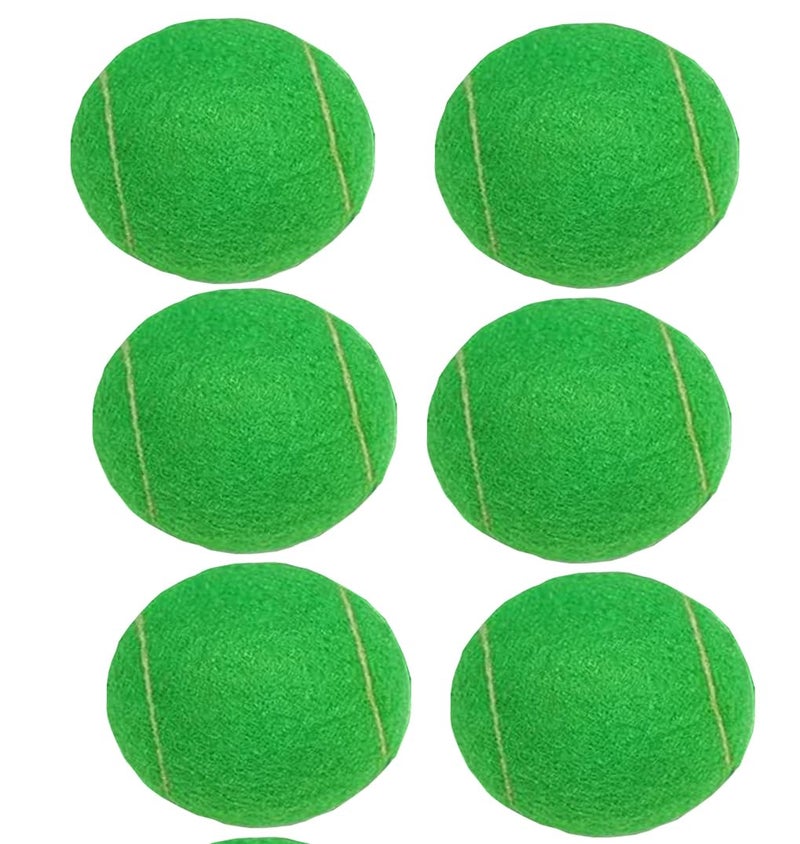 V4L Cricket Tennis Ball Light Weight, Made of Rubber for Cricket Training, Tennis Training, Cricket Rubber Heavy Weight Tennis Ball Cricket Tennis Ball Multicolour (Pack of 12) - Image 4