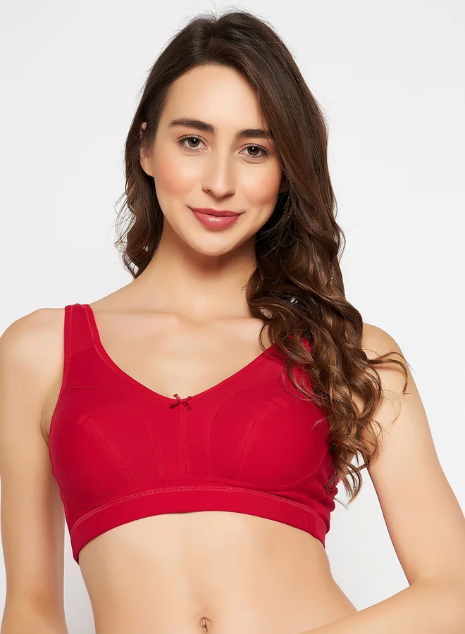 Clovia Women Pack of 3 Non-Padded Non-Wired Full Coverage Bras
