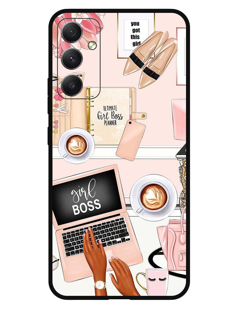 Theodor Protective Case Anti Scratch Shock Proof Bumper Cover For Samsung Galaxy A24 4G Girl Boss Item - Image 1