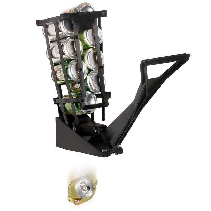 Dial Industries, Inc. كسارة علب البيرة والمشروبات الغازية من دايل إندستريز M92، مثبتة على الحائط، للعلب الألمنيوم سعة 12 أونصة لإعادة التدوير - Image 4