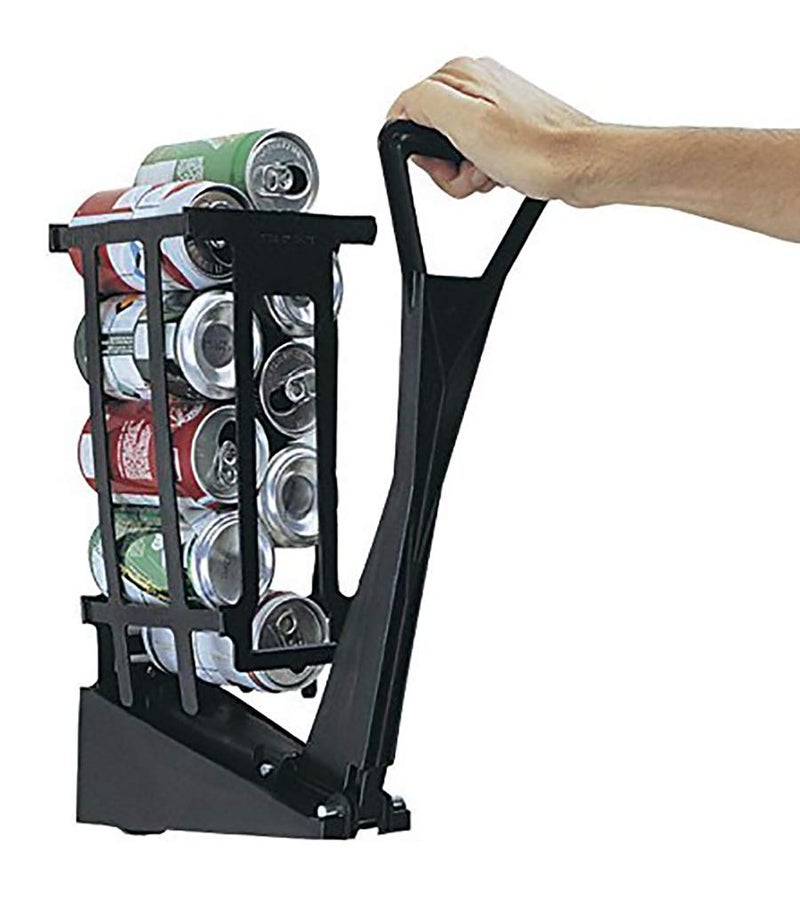 Dial Industries, Inc. كسارة علب البيرة والمشروبات الغازية من دايل إندستريز M92، مثبتة على الحائط، للعلب الألمنيوم سعة 12 أونصة لإعادة التدوير - Image 3