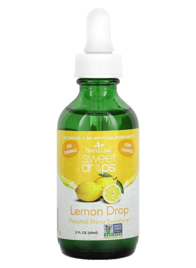 Wisdom natural SweetLeaf Sweet Drops Lemon Drop 2 fl oz (60 ml) 