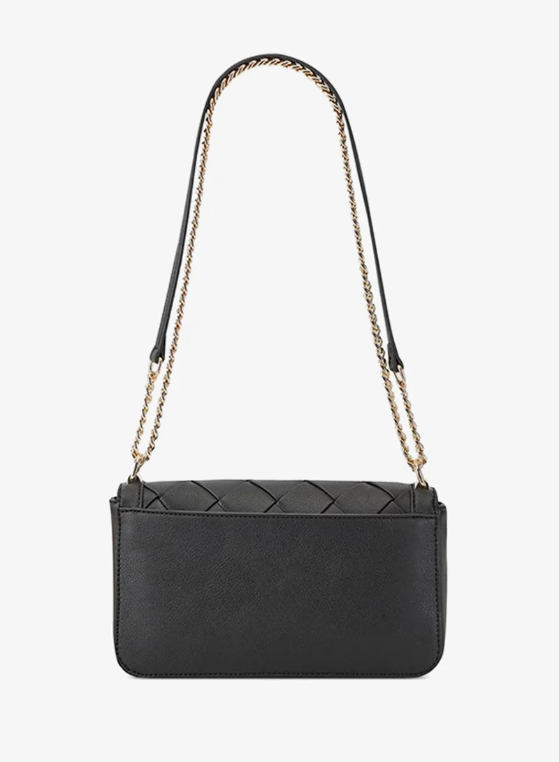 ناين ويست MYLAH Basket Weave Convertible Crossbody Bag