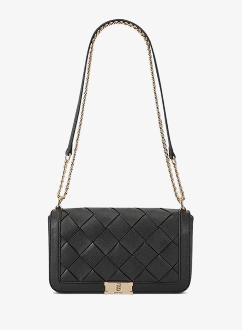 ناين ويست MYLAH Basket Weave Convertible Crossbody Bag
