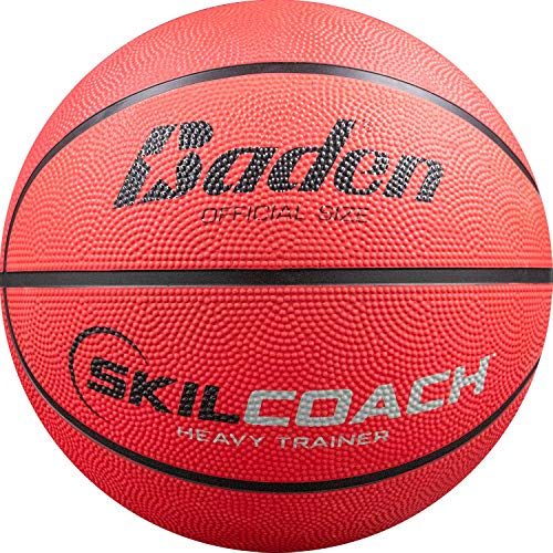 Baden Heavy Trainer Rubber Basketball | Weighted Training Ball for Enhanced Strength and Skill Development | Official Size - Image 2
