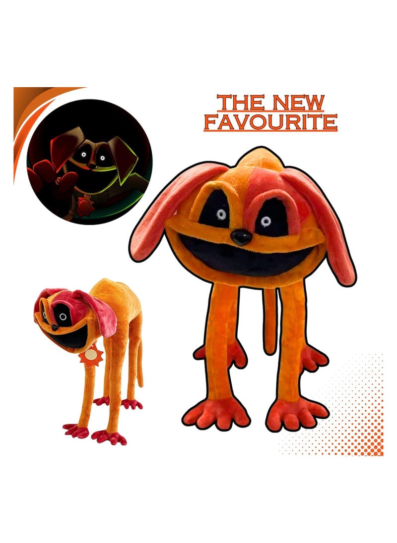 General Smiling Plush Critter Dog, New Dog Monster Day Plush Toy, Smiling Plush Plush Pillow Doll Toy, Game Fans, Ideal Sleep and Play Companion 13 in.  - Image 4