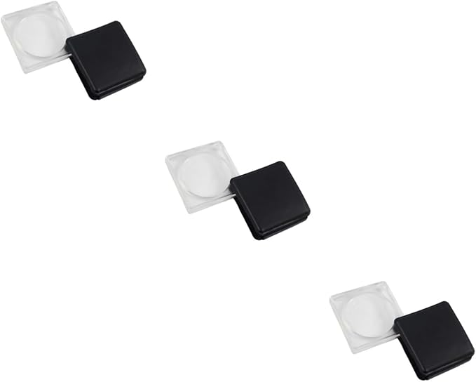 3 Pack Magnifying Glass Paperweight Lightweight Handheld Tool for Reading Books Maps - Image 1