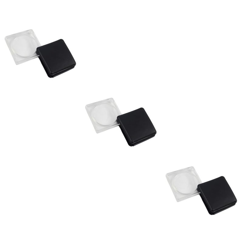 3 Pack Magnifying Glass Paperweight Lightweight Handheld Tool for Reading Books Maps - Image 2