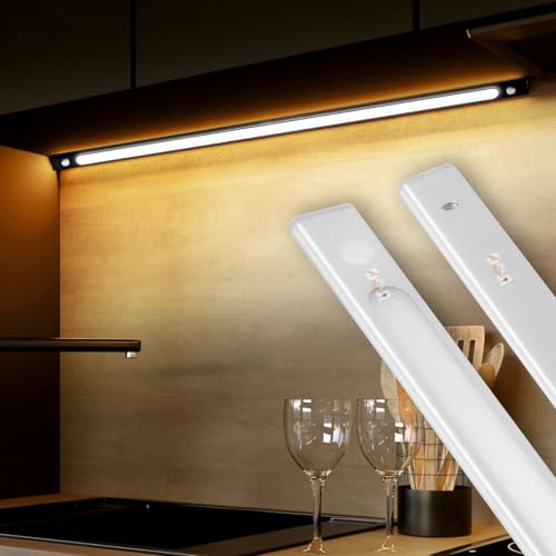 DOJI Profile Light | Aluminium Under Cabinet Light | Kitchen Lights Under Cabinet | Profile Lights for Ceiling,Wardrobe, cupbroad | Color-Warm White,Pack of 1 (12 Inch, 1 Feet) - Image 2