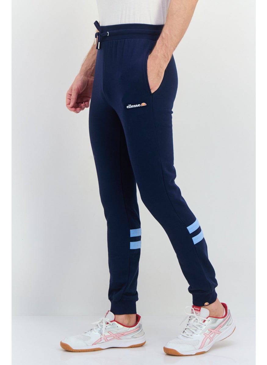 Ellesse Men Regular Fit Embroidered Logo Sweat Pants, Navy  - Image 2