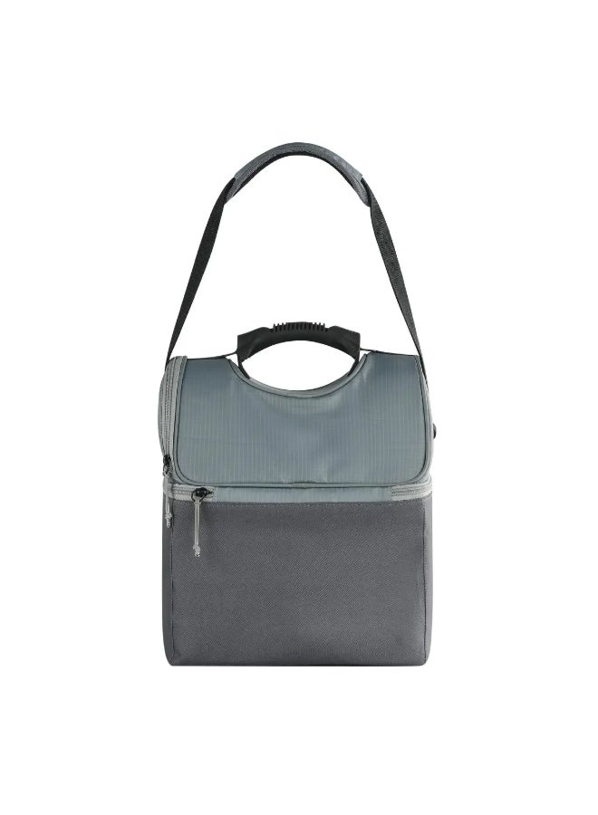 Igloo 22-Can Capacity Playmate Gripper Lunch Bag Grey 10.5 x 8.5 x 12.25 Inch - Image 2