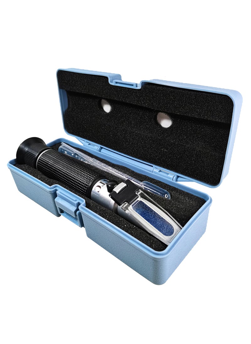 Agriculture Solutions Salinity Refractometer for Seawater and Marine Fishkeeping Aquarium 0-100 PPT with Automatic Temperature Compensation  - Image 1