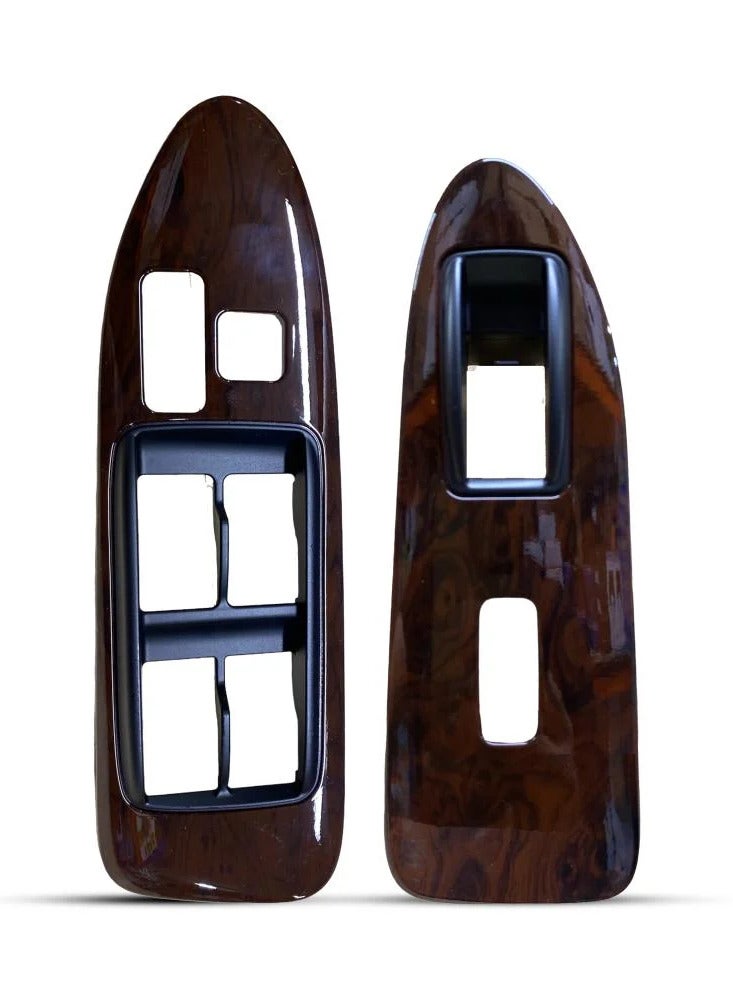 Loquat Camry window switch cover 1998-2002 |  Original wooden plate - Image 1