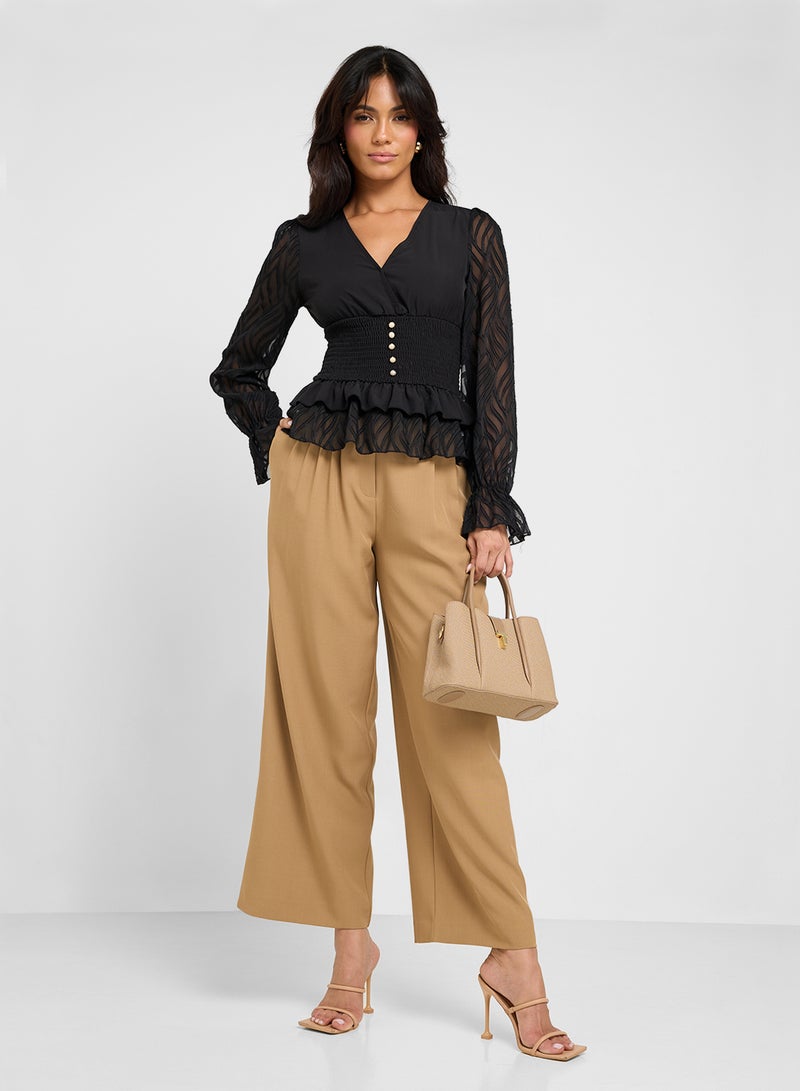 ELLA Top With Bell Sleeves - Image 4
