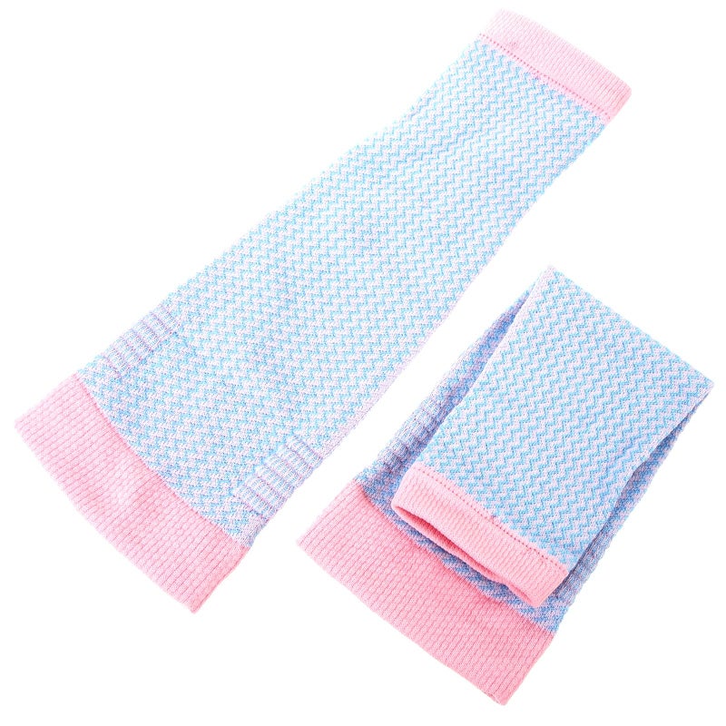 Random Color Calf Compression Sleeves For Men Women Running Cycling Yoga Support - Image 2