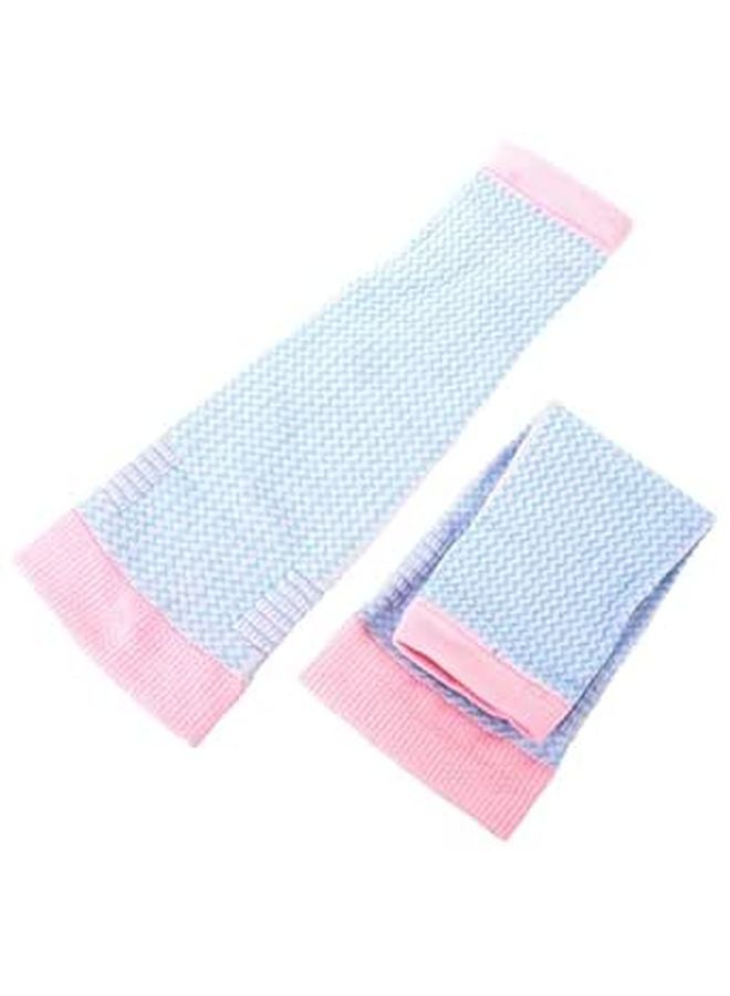 Random Color Calf Compression Sleeves For Men Women Running Cycling Yoga Support - Image 1