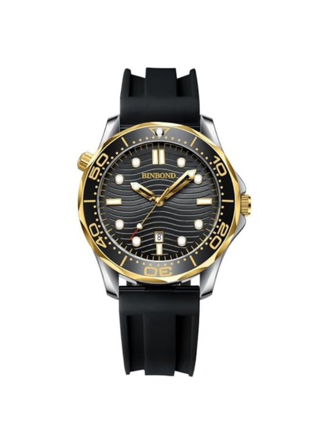 BINBOND FasionSA- Binbonds Casual Fashion Ultra-thin Sea Horse Series Quartz Men's Watch Date waterprosof Luminous Sports Business Men's Wrist watch - Image 1