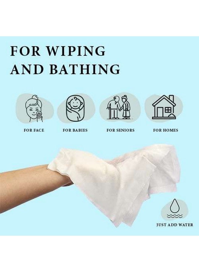 ProHeal Disposable Dry Wipes, 100 Pack - Ultra Soft Non-Moistened Cleansing Cloths for Adults, Incontinence, Baby Care, Makeup Removal - 9.5" x 13.5" - Hospital Grade, Durable - by ProHeal  - Image 3