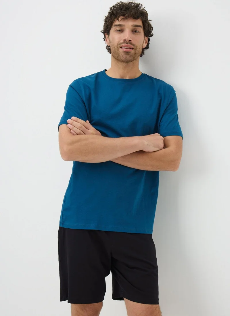Matalan Blue Short Pyjama Set