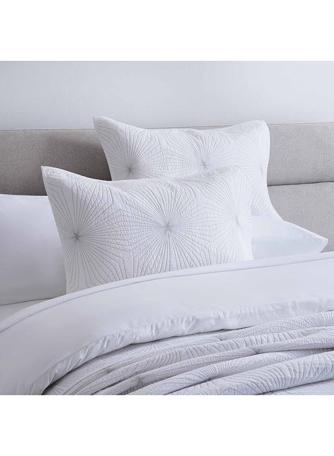 Pan Home Hoop 3-piece Bedspread Set 220x240cm - White - Image 4