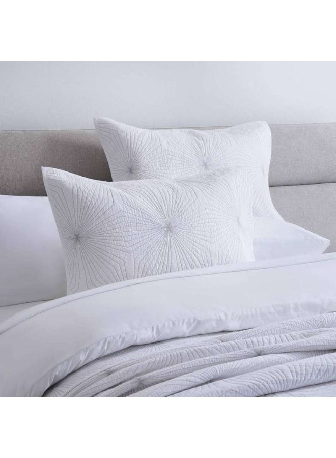 Pan Home Hoop 3-piece Bedspread Set 220x240cm - White - Image 3