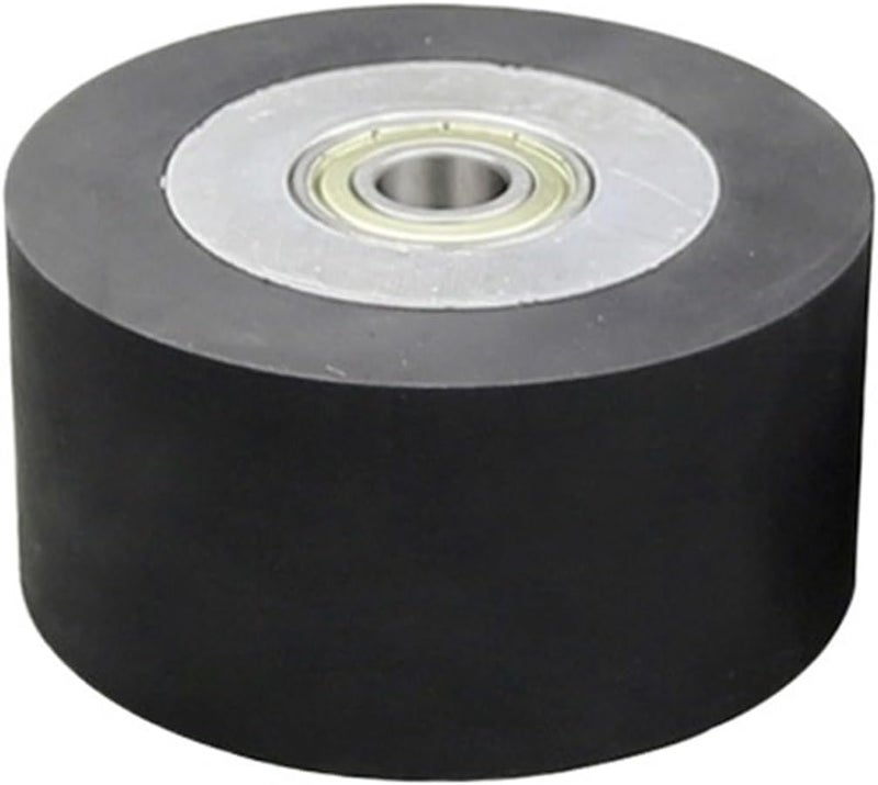 Dia. 50mm - 200mm Smooth Rubber Contact Wheel Belt Grinder Parts(100x50mm,6201 installed 12) - Image 1