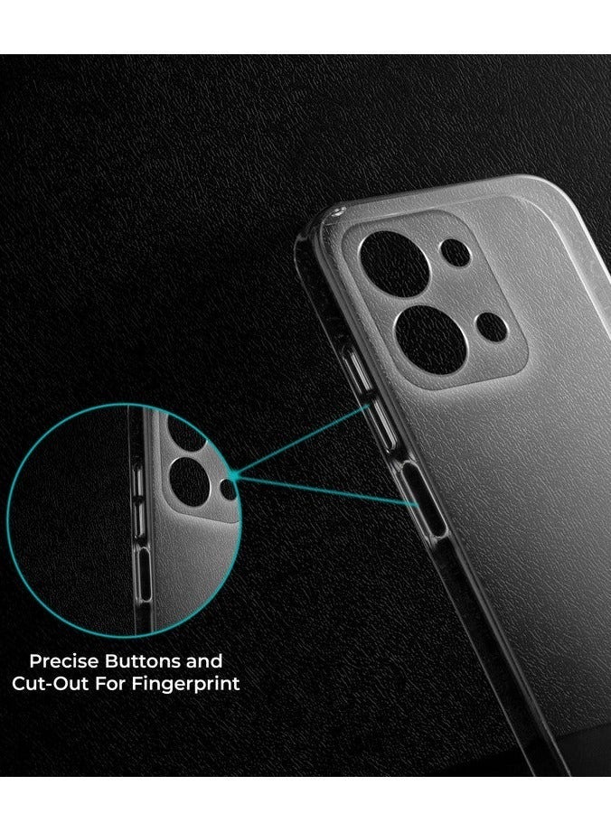 Crystal Clear Transparent Phone Case for Xiaomi Redmi 15C – Slim Ulta Thin Hard TPU Shockproof Cover, Anti-Yellowing Crystal Clear Protective Back Case with Camera Protection - Image 3