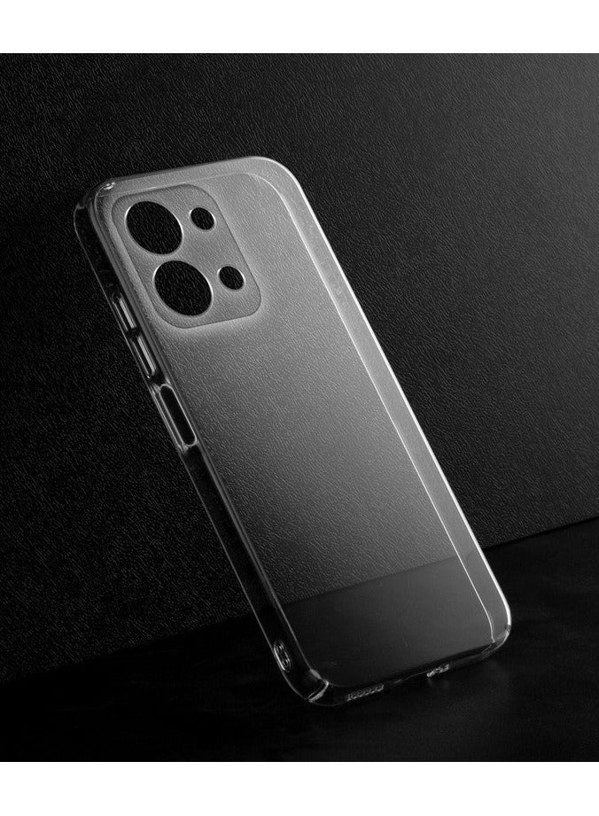 Crystal Clear Transparent Phone Case for Xiaomi Redmi 15C – Slim Ulta Thin Hard TPU Shockproof Cover, Anti-Yellowing Crystal Clear Protective Back Case with Camera Protection - Image 2