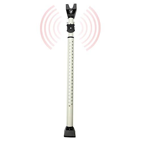 Guard Dog Security Adjustable Sliding Door Security Bar, Door Jammer 2-in-1 Adjustable Door Knob and Sliding Patio Door Stoppers Security with Alarm, 40 Different Adjustments by Guard Dog Security - Image 1