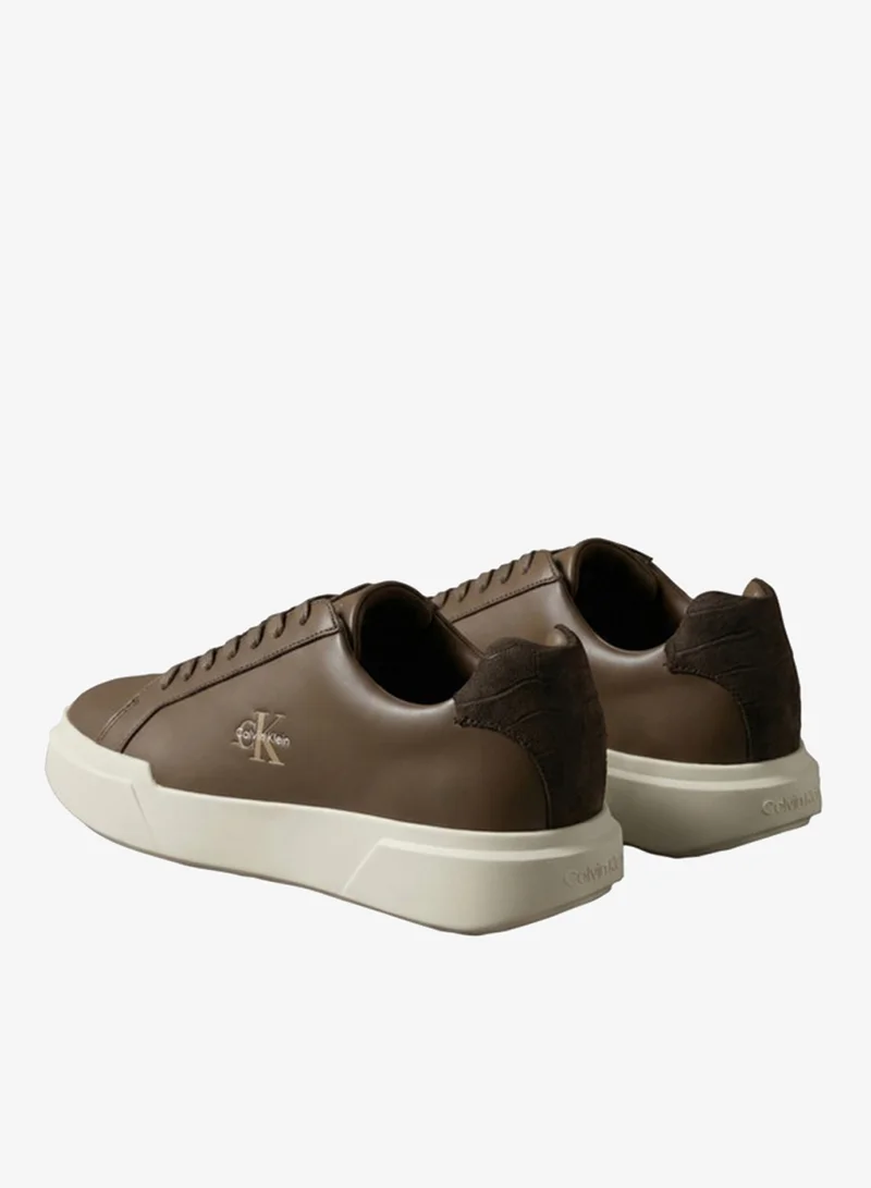 Calvin Klein  Leather Durable Traction Chunky Trainers for Men | Best Price UAE