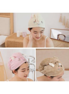 Quick Dry Hair Cap Microfiber Drying Hair Towels Coral Velvet Hair Cap Strong Water Absorbent Hat Bath Towel Women Hair Wrap - pzsku/ZE13D11308CCB2942B87CZ/45/_/1740555925/7fa1c9b6-11c5-41d3-9908-5ca9f8445bed