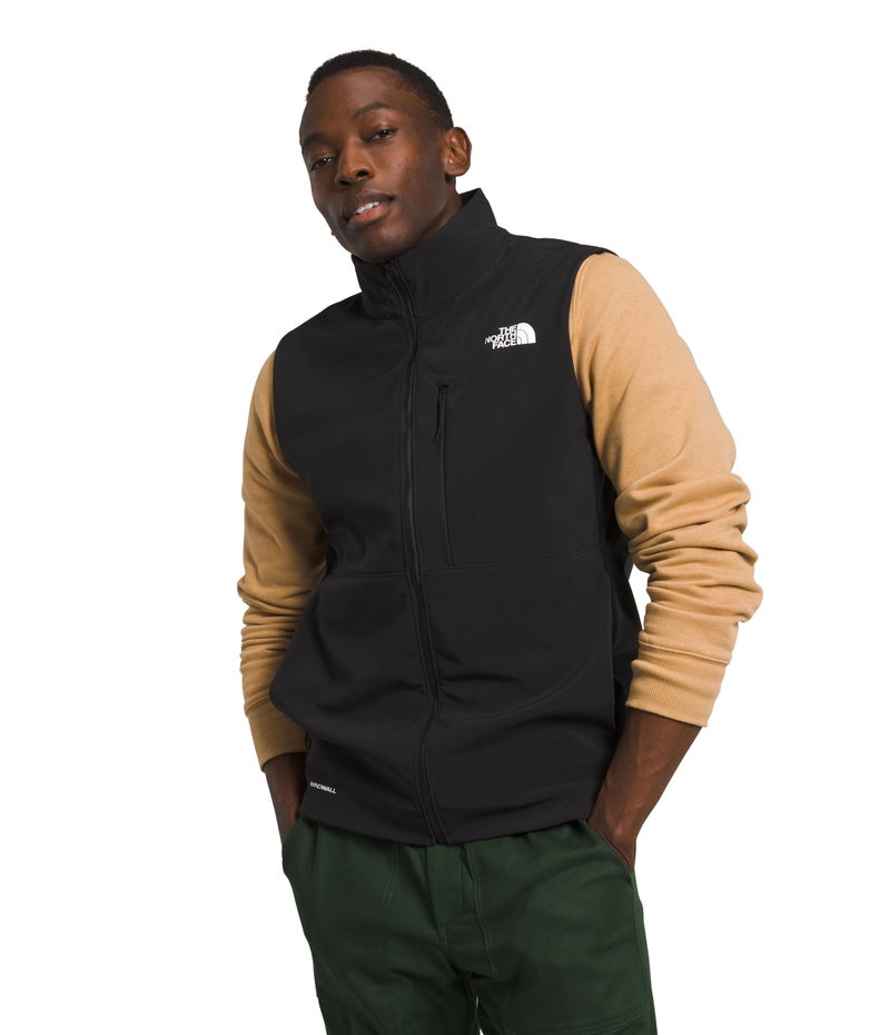 The North Face Mens Apex Bionic 3 Windproof Vest Water Wind Resistant Softshell with Zippered Chest Hand Pockets Adjustable Hem TNF BlackNPF Medium - Image 2