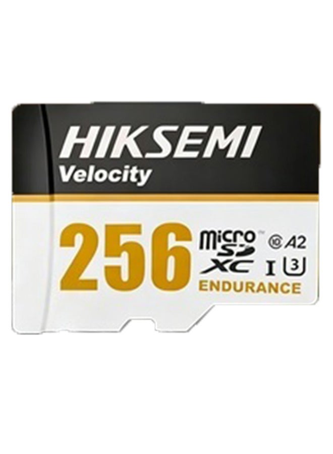 HIKSEMI Velocity Endurance 256GB Micro SDXC TF Card, A2 V30 U3 High Endurance Memory Card, Max 205MB/s Read & 150MB/s Write Speed, Micro SD Card for Drone, Action Camera & 7×24 Home Security Camera - Image 1
